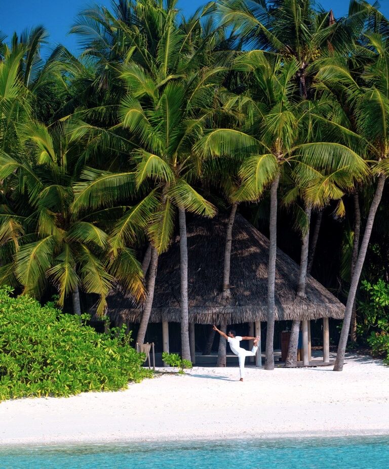 Gili Lankanfushi, Maldives solo travel yoga