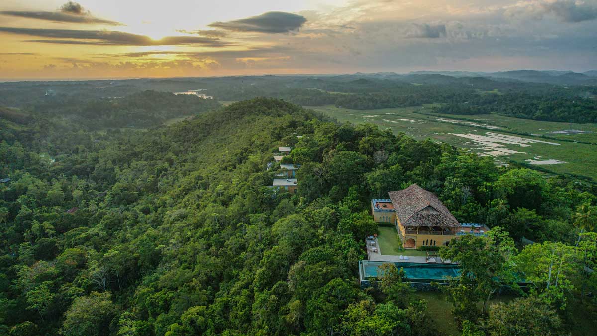 Malabar Hill, Weligama aerial